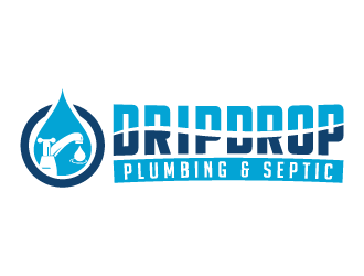 Drip Drop Plumbing & Septic logo design by akilis13