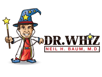 Neil H. Baum, M.D. is Dr. Whiz logo design by Godvibes