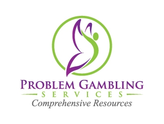Problem Gambling Services   logo design by jaize