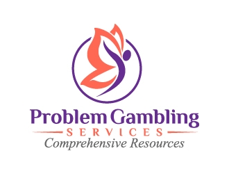 Problem Gambling Services   logo design by jaize