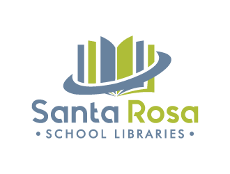 Santa Rosa School Libraries logo design by akilis13