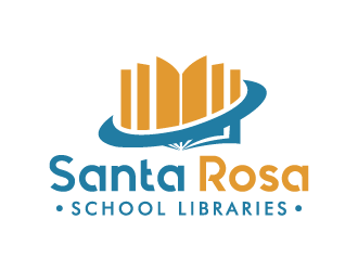 Santa Rosa School Libraries logo design by akilis13