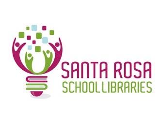 Santa Rosa School Libraries logo design by shere