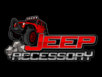 Jeep Accessory (or jeepaccessory.com)  logo design by fastsev