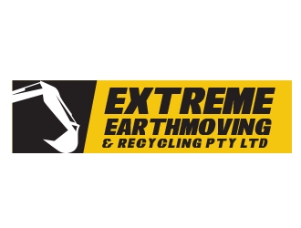 EXTREME EARTHMOVING & RECYCLING PTY LTD. logo design by fawadyk