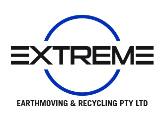 EXTREME EARTHMOVING & RECYCLING PTY LTD. logo design by fawadyk