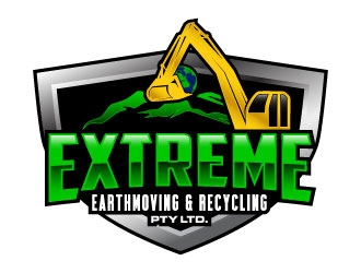 EXTREME EARTHMOVING & RECYCLING PTY LTD. logo design by daywalker