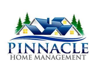 Pinnacle Home Management logo design by jaize