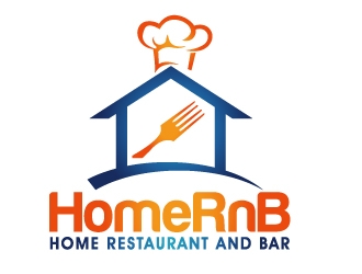 HomeRnB (Home Restaurant and Bar) logo design by PMG