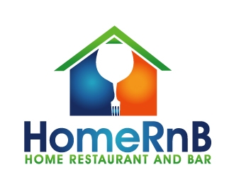 HomeRnB (Home Restaurant and Bar) logo design by PMG