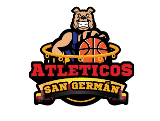 Atléticos de San Germán logo design by emberdezign