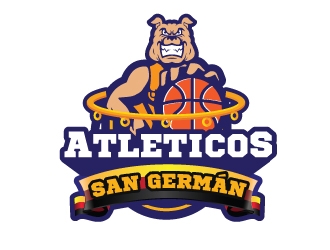 Atléticos de San Germán logo design by emberdezign