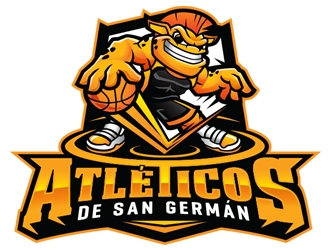 Atléticos de San Germán logo design by ZedArts