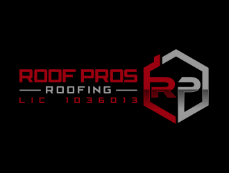 ROOF PROS ROOFING LIC#1036013 logo design by kopipanas