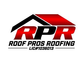 ROOF PROS ROOFING LIC#1036013 logo design by jaize