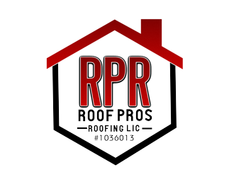 ROOF PROS ROOFING LIC#1036013 logo design by bougalla005