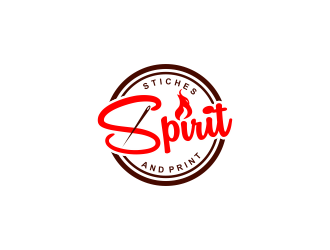 Spirit Stitches & Print logo design by perf8symmetry