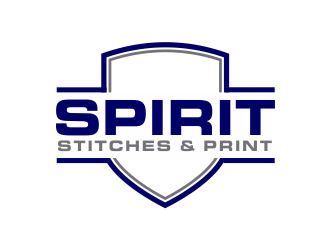 Spirit Stitches & Print logo design by Girly