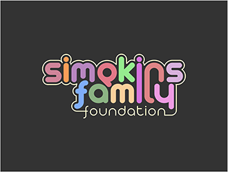 Simpkins Family Foundation logo design by hole