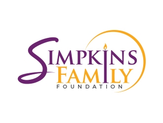 Simpkins Family Foundation logo design by MarkindDesign