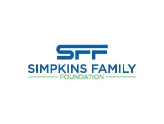 Simpkins Family Foundation logo design by GRB Studio