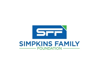 Simpkins Family Foundation logo design by GRB Studio