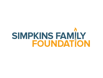 Simpkins Family Foundation logo design by BeDesign