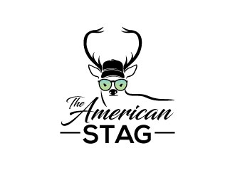 The American Stag logo design by Gaze