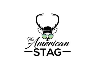 The American Stag logo design by Gaze