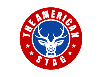 The American Stag logo design by Girly