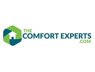 THE COMFORT EXPERTS.COM  logo design by Roma