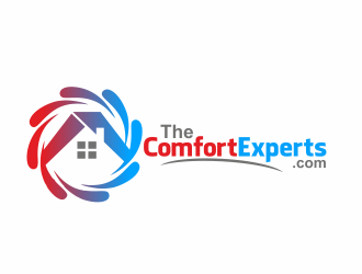 THE COMFORT EXPERTS.COM  logo design by serprimero