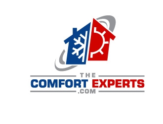 THE COMFORT EXPERTS.COM  logo design by jenyl