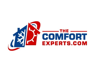 THE COMFORT EXPERTS.COM  logo design by jenyl