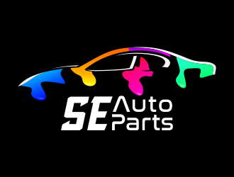 SE Auto Parts logo design by arddesign