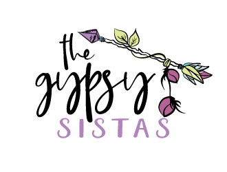 the gypsy sistas logo design by designstarla