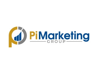 Pi Marketing Group logo design by pixalrahul