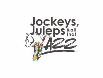 Jockeys, Juleps and all that Jazz logo design by NKristian