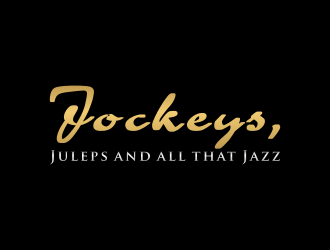Jockeys, Juleps and all that Jazz logo design by BlessedArt