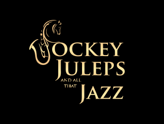 Jockeys, Juleps and all that Jazz logo design by oke2angconcept
