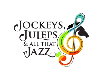 Jockeys, Juleps and all that Jazz logo design by wenxzy
