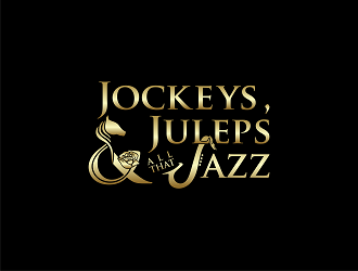 Jockeys, Juleps and all that Jazz logo design by Republik