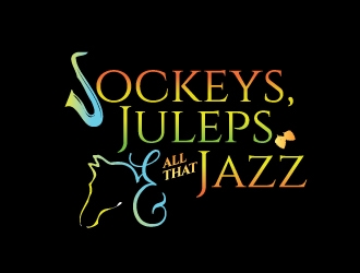Jockeys, Juleps and all that Jazz logo design by mob1900