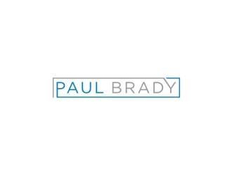 Paul Brady  logo design by bricton