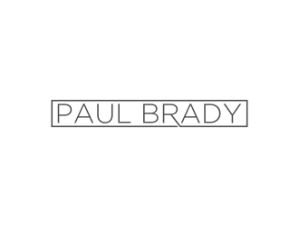 Paul Brady  logo design by cahyobragas