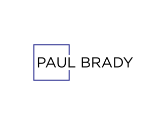 Paul Brady  logo design by Inlogoz