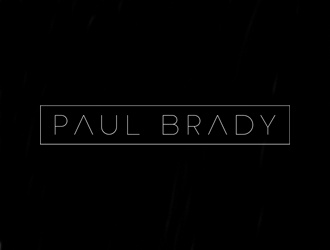 Paul Brady  logo design by Diponegoro_