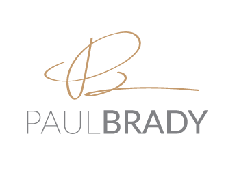 Paul Brady  logo design by bezalel