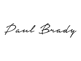 Paul Brady  logo design by Soufiane