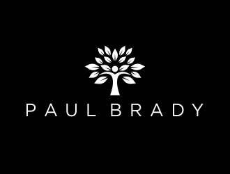 Paul Brady  logo design by jm77788